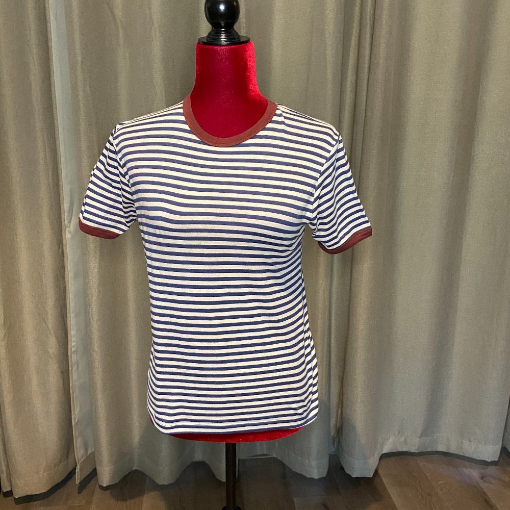 Short Sleeve Striped Top